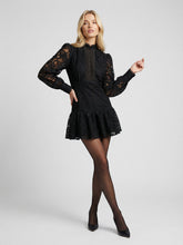Embroidered Mini Dress