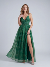 Romantic Floral Organza Maxi Dress